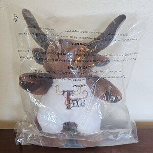 NEW Souvies Texas Longhorn Plush Toy 8 inches